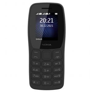 Nokia 105 Single SIM (2023) (Charcoal)