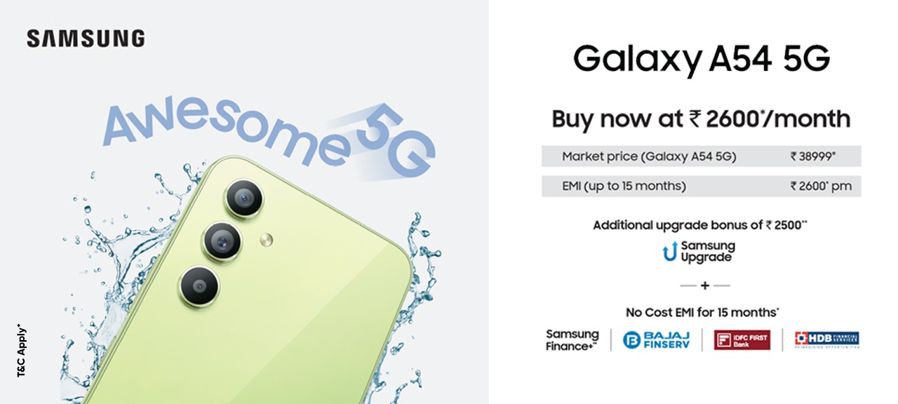 Samsung Galaxy A34 & A54 5G Buy Now